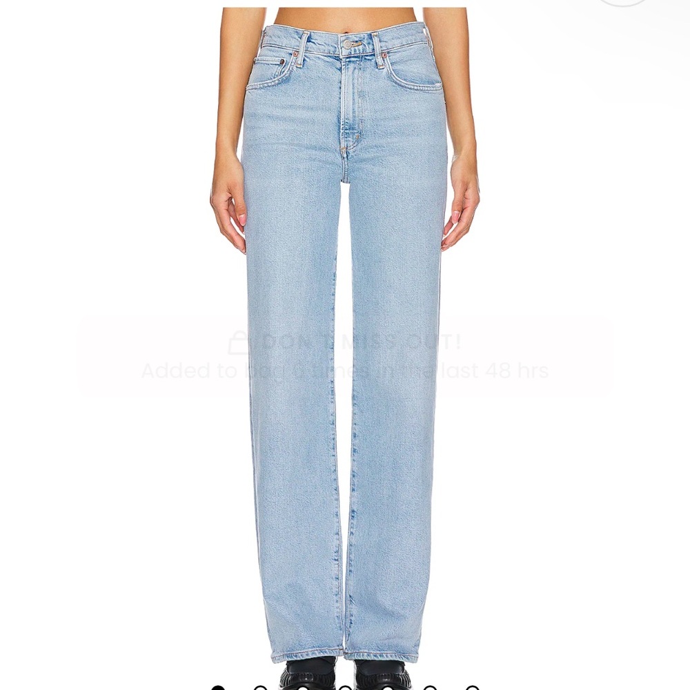- Agolde Harper mid rise Jean